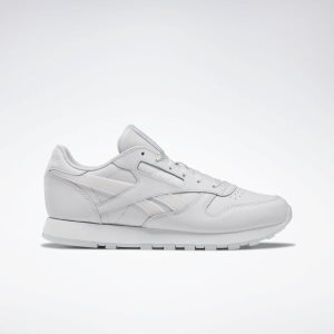 Adidasy Damskie Reebok Classic Leather Białe PL 03AOWVH